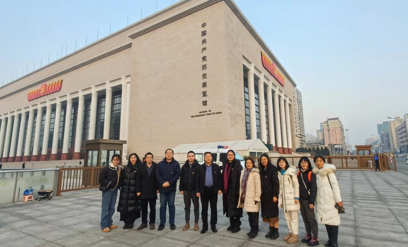 科学技术与人文社科处（军民融合处）党支部赴中国共产党历史展览馆开展“重温党史 展望未来”主题党日活动